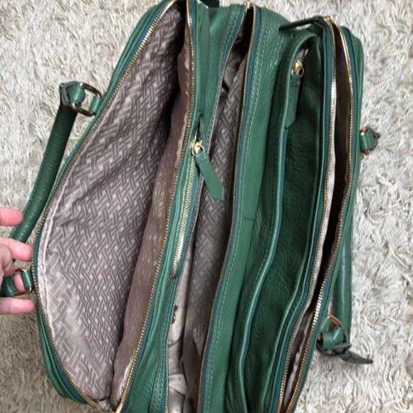 NWT Cole Haan pebbled leather small travel duffel - Picture 10 of 10